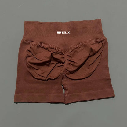 Women's Seamless High-Waist Workout Shorts – Yoga & Gym