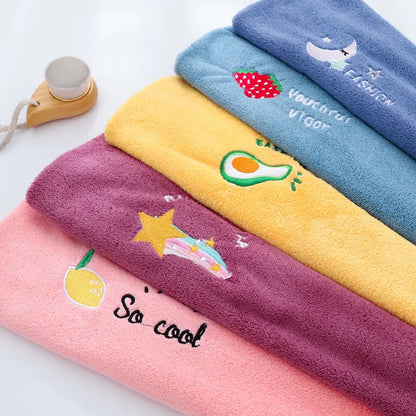 Microfiber Hair Towel Wrap – Quick Dry Turban for Women