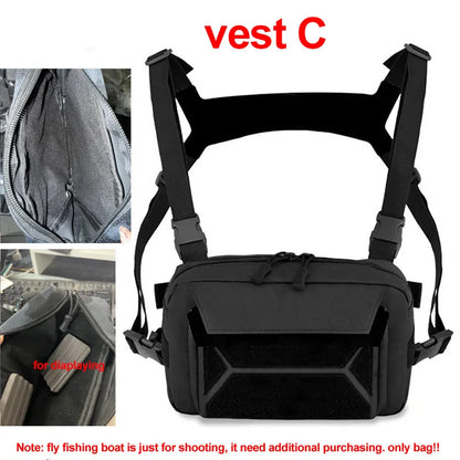 Tactical Chest Rig Bag – Outdoor Vest Pack for Hiking & Camping