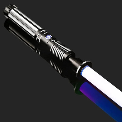 RGB Lightsaber with Metal Handle – 16-Color LED, Sound Effects & Dueling Blade