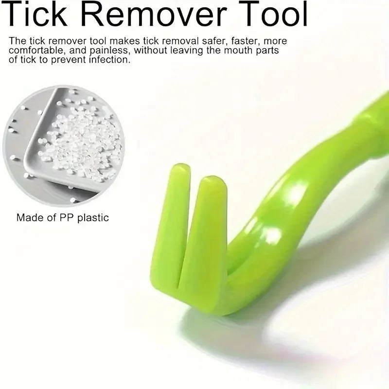 Tick Remover Hook Tool for Dogs & Cats – Flea & Louse Extractor