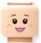 DIY Minifigure Print Heads – 10 Pcs LEGO-Compatible Assorted Faces