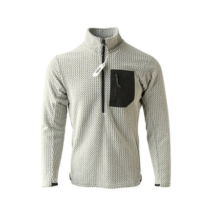 Fleece Half-Zip Sweatshirt – Thick Unisex Long Sleeve Pullover