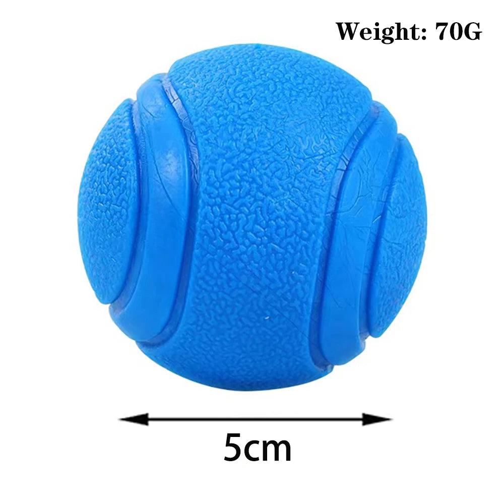 Rubber Dog Ball Bite-Resistant Fetch & Training Toy