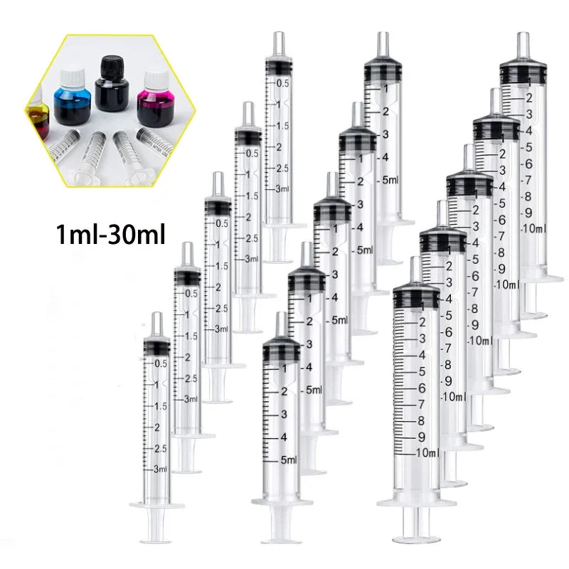 Plastic Measuring Syringes – Reusable 1ml–10ml for Hydroponics & Kitchen