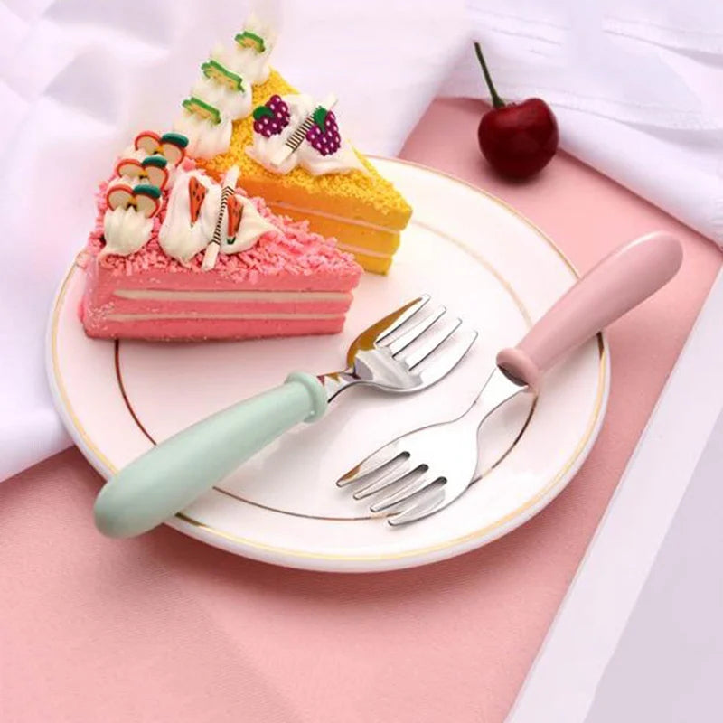 Kids Stainless Steel Cutlery Set with Portable Case