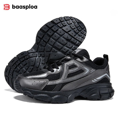 Baasploa Women's Mesh Sneakers – Lightweight Breathable Running Shoes