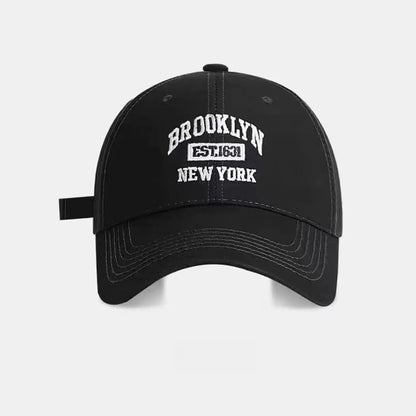 Brooklyn Snapback Baseball Cap – Embroidered Cotton Adjustable Hat