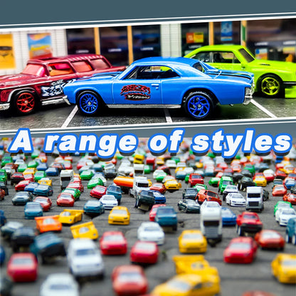 1:64 Scale Rubber Wheels Upgrade Set – 5 Cars (10 Wheels)