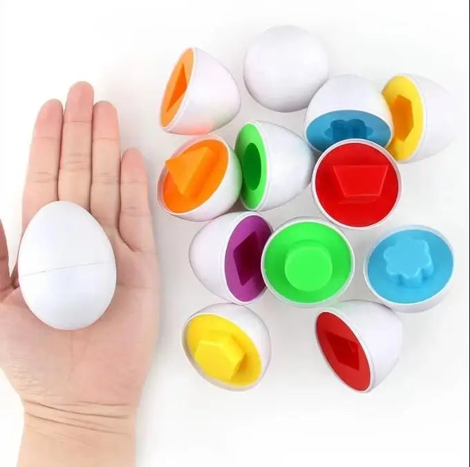 Montessori Smart Eggs Educational Toy for Toddlers 1-3