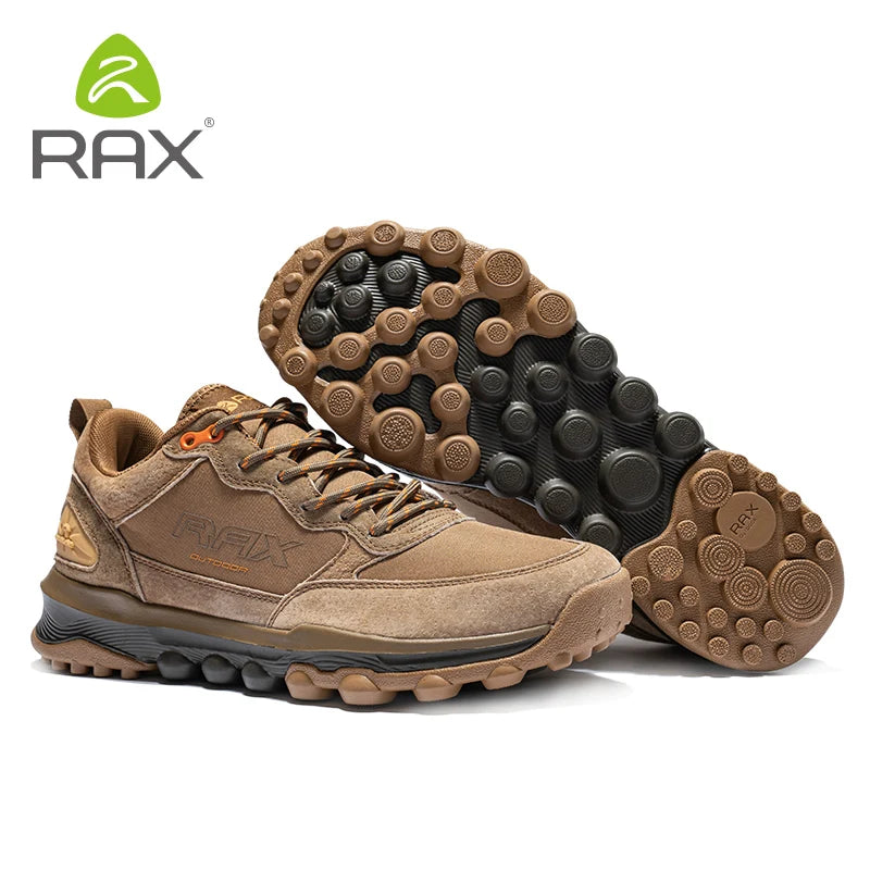 RAX Men's Hiking Shoes – Lightweight Breathable Outdoor Trekking Sneakers