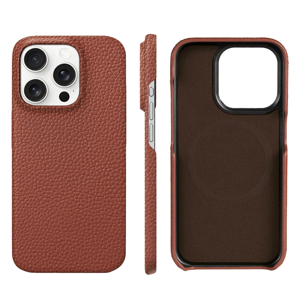 Leather Magnetic Protector iPhone Case