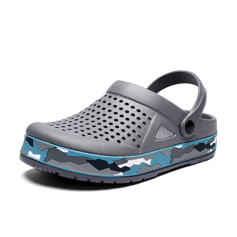 Men's Clog Sandals – Lightweight Breathable Hole Shoes