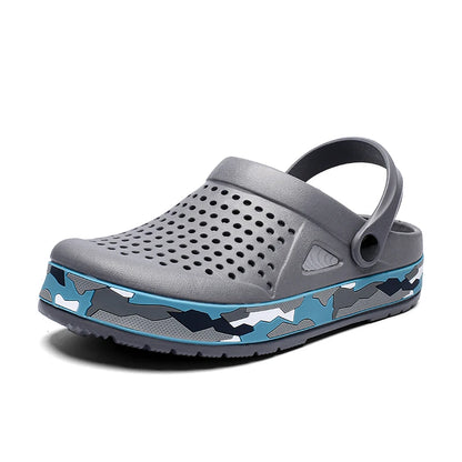 Men's Clog Sandals – Lightweight Breathable Hole Shoes