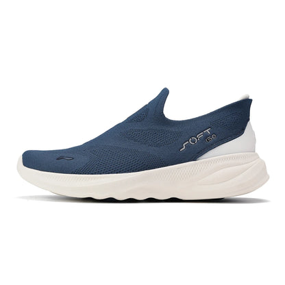 Slip-On Walking Shoes – Li-Ning Soft Go 2 Men's Knit Sneakers