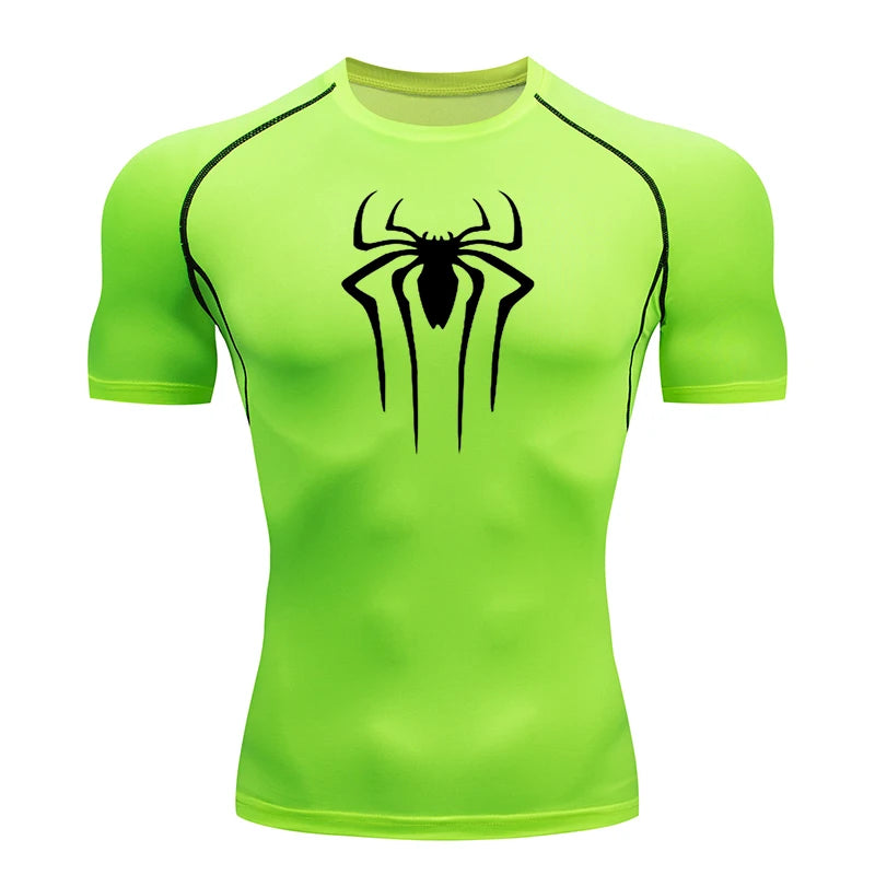 Men's Compression Sport T-Shirt – Quick-Dry Short Sleeve Gym Top