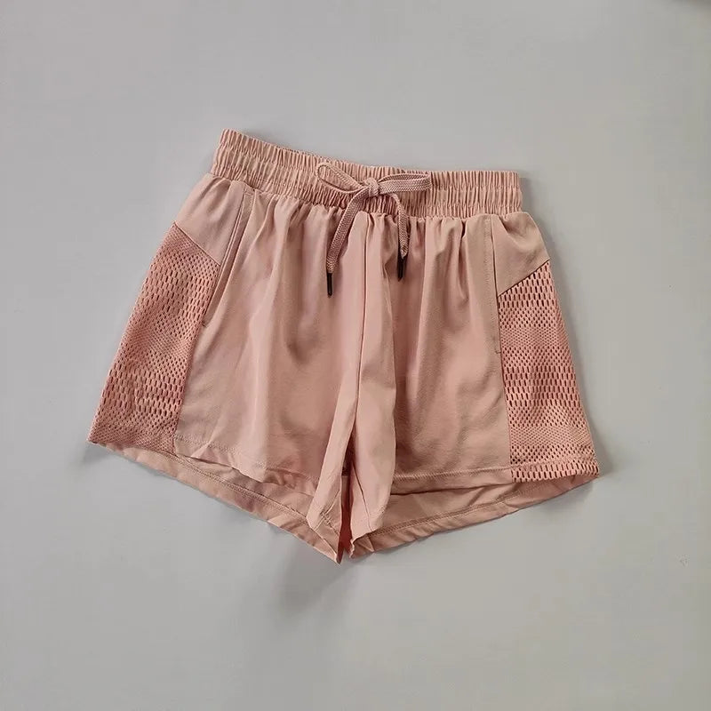 Women's Quick-Dry Loose Workout Shorts with Pockets