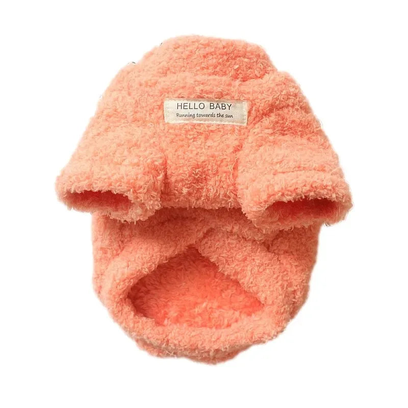 Fleece Dog Sweater – Warm Winter Coat for Small Dogs & Cats