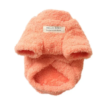 Fleece Dog Sweater – Warm Winter Coat for Small Dogs & Cats