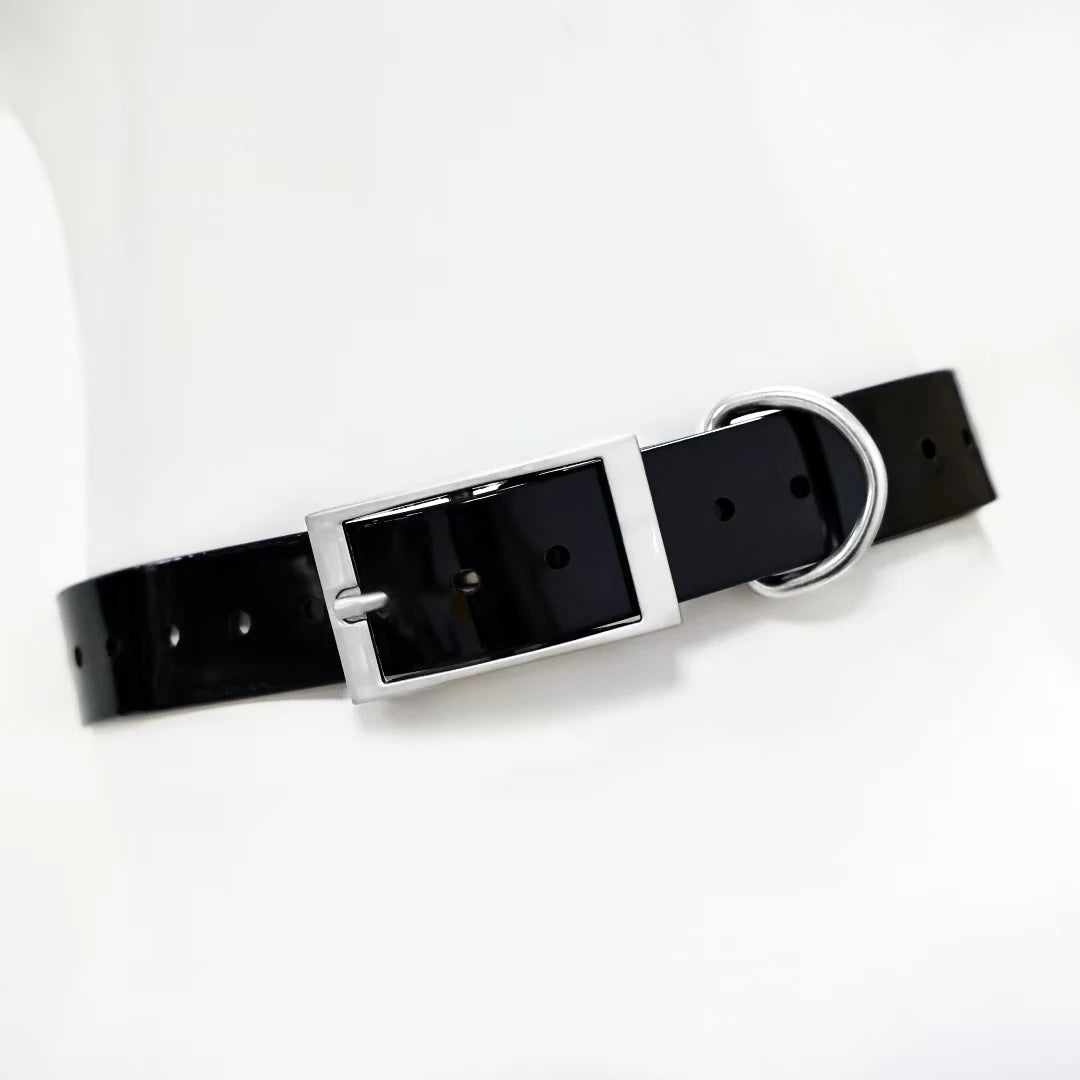 Heavy Duty Waterproof TPU Dog Collar – Adjustable, 8 Colors