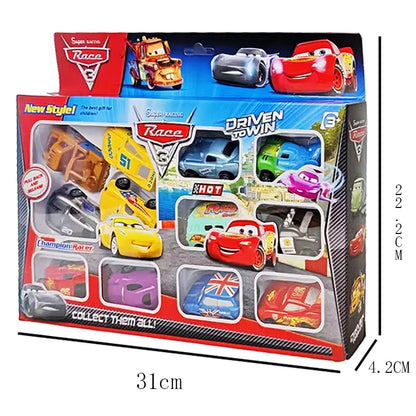 Disney Pixar Cars 3 Pull-Back Die-Cast Cars 12-Piece Set