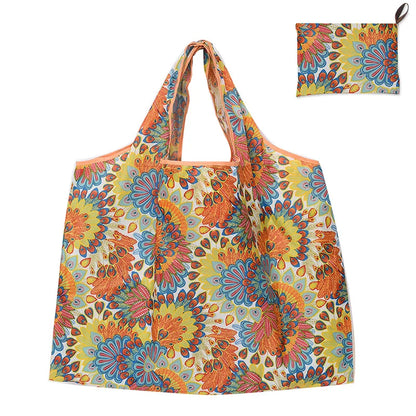 Reusable Foldable Shopping Tote Bag – Large Capacity Grocery Bag