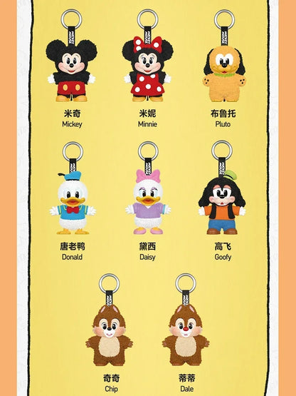 Pop Mart Mickey Family Blind Box – Cute Together Keychain Series