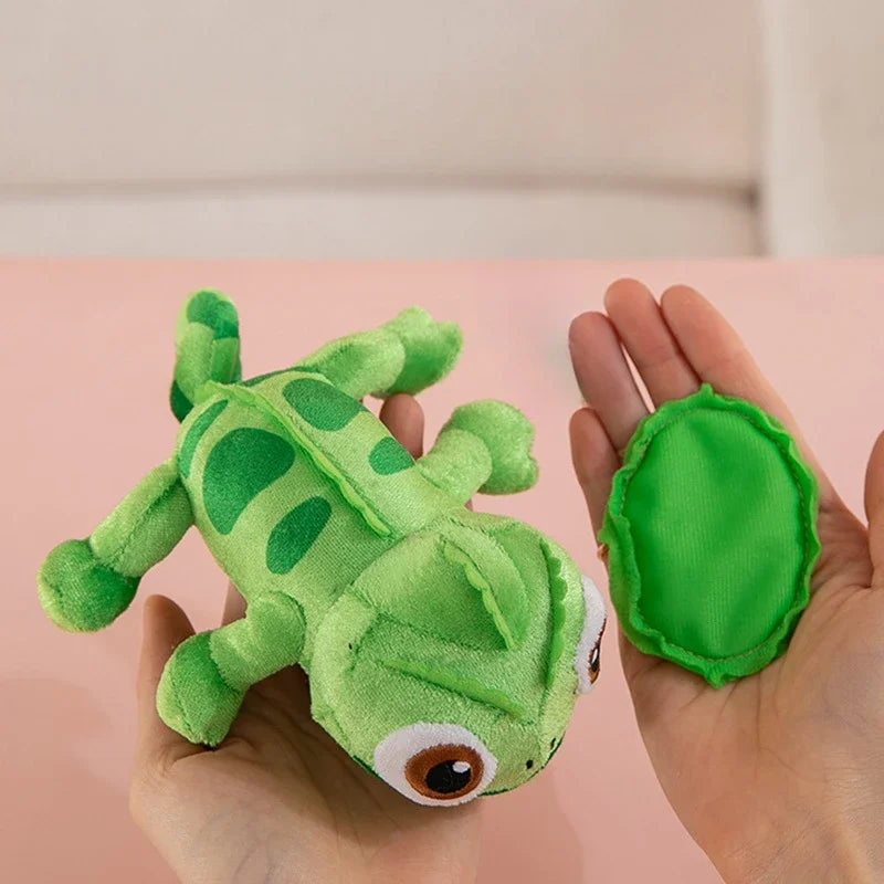 Pascal Rapunzel Chameleon Plush Toy – Kawaii Shoulder Doll