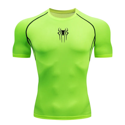 Men's Compression Sport T-Shirt – Quick-Dry Short Sleeve Gym Top