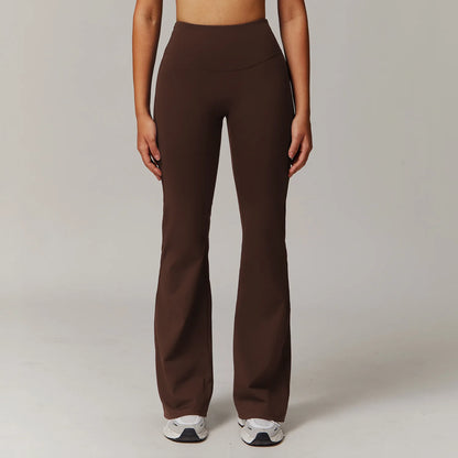 Flare Yoga Pants for Women – High Waist Bell Bottom Leggings
