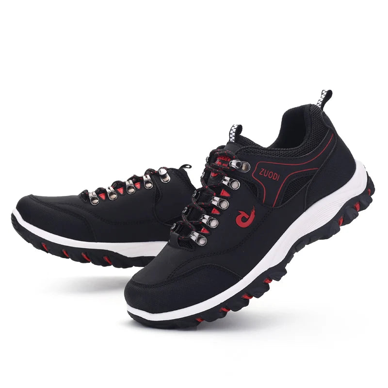 Men's Outdoor Casual Sneakers – Lightweight Non-Slip Walking Shoes