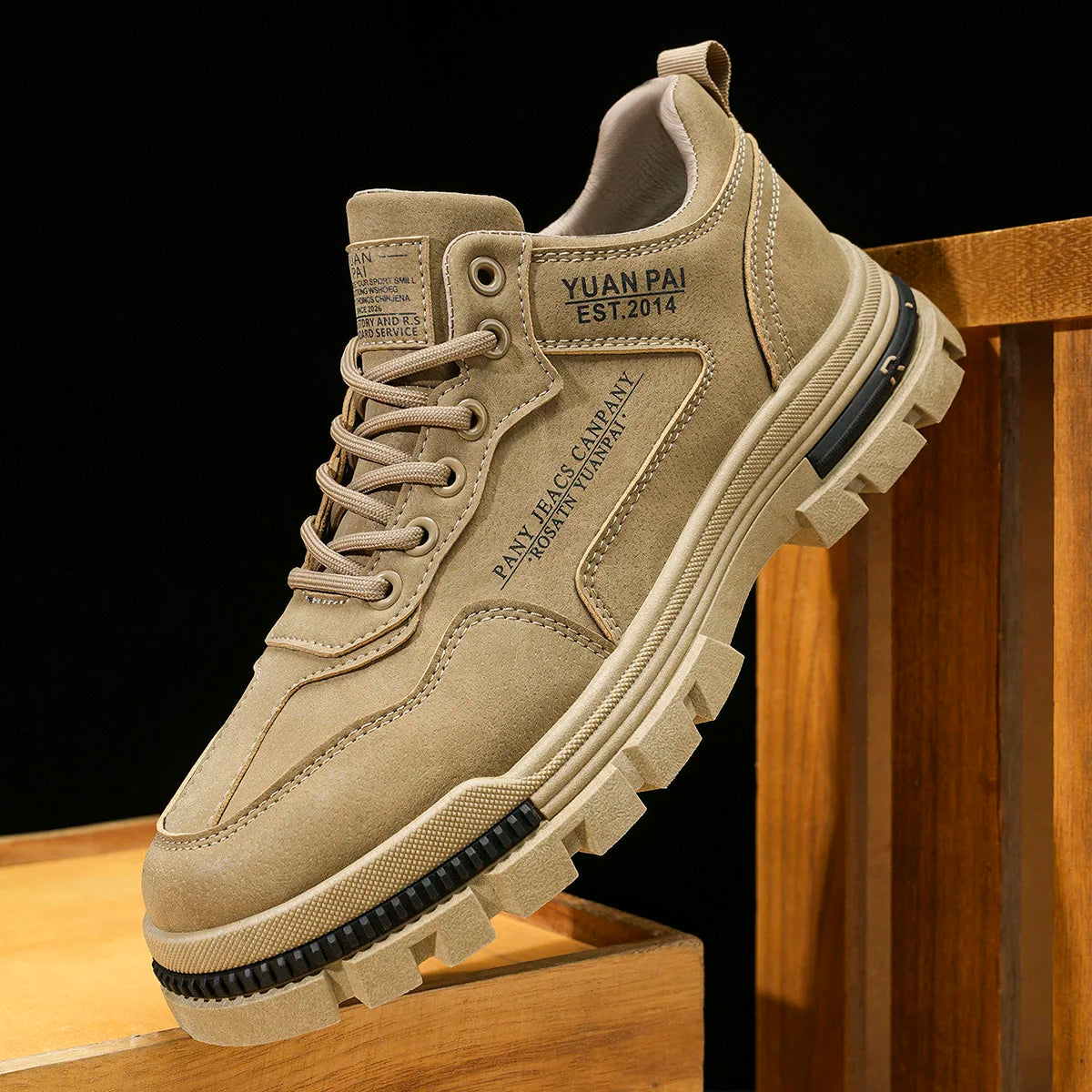 Men's Casual Hiking Sneakers – Chunky Outdoor Street Shoes