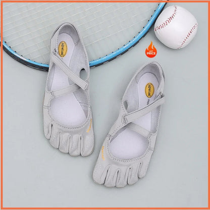 Five Toe Barefoot Shoes Women Minimalist Flats with Ankle Strap