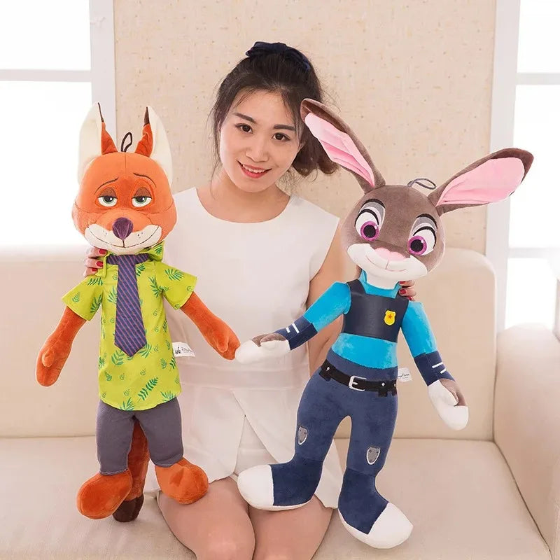 Zootopia Plush Toy – Judy Hopps & Nick Wilde Stuffed Dolls