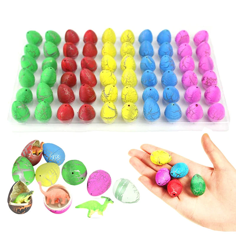 Mini Hatching Dinosaur Egg Toys – 10, 20 & 60 Pack