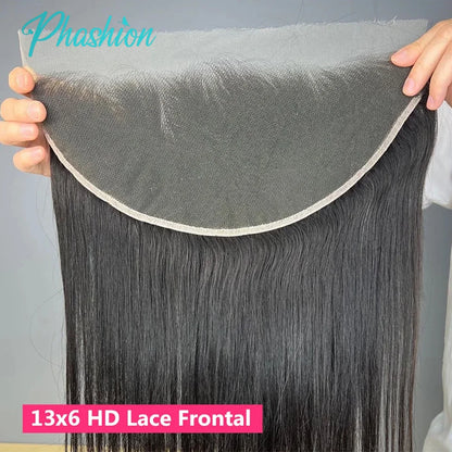 HD Lace Closure & Frontal Straight Remy Human Hair – 4x4 5x5 6x6 13x4 13x6