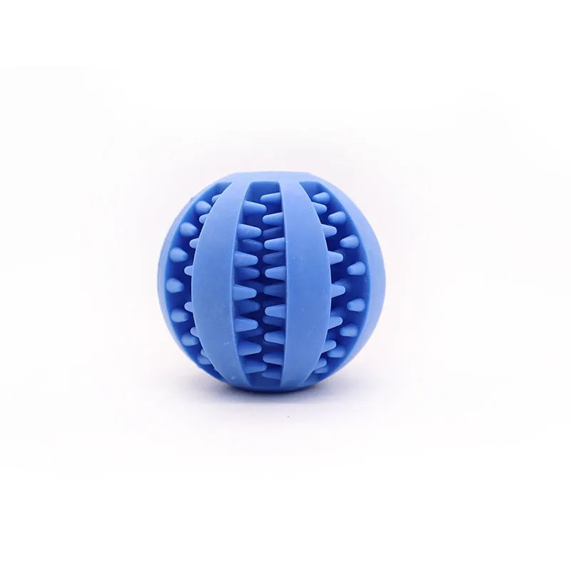 Dog Treat Dispensing Ball – Interactive Chew & Puzzle Toy