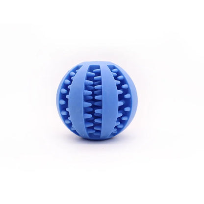 Dog Treat Dispensing Ball – Interactive Chew & Puzzle Toy