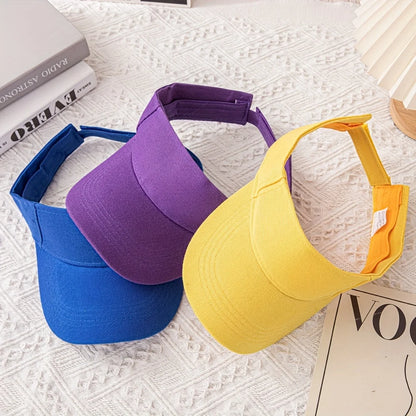 Sun Visor Cap – Adjustable Breathable Sports Hat