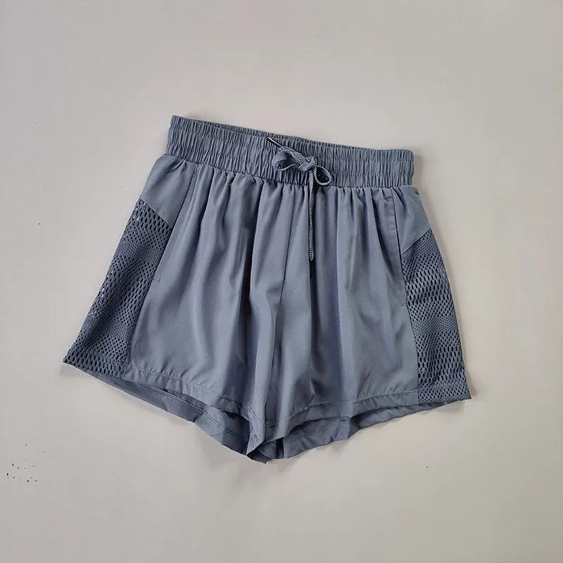 Women's Quick-Dry Loose Workout Shorts with Pockets