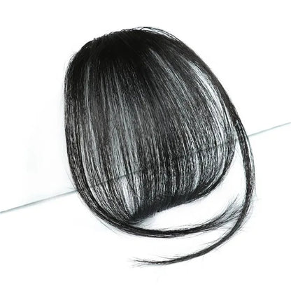 Clip-In Air Bangs Hair Extension – Synthetic Wispy Fringe Hairpiece for Women