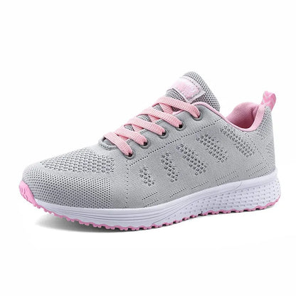 Women's Breathable Mesh Sneakers – Lightweight Walking Shoes