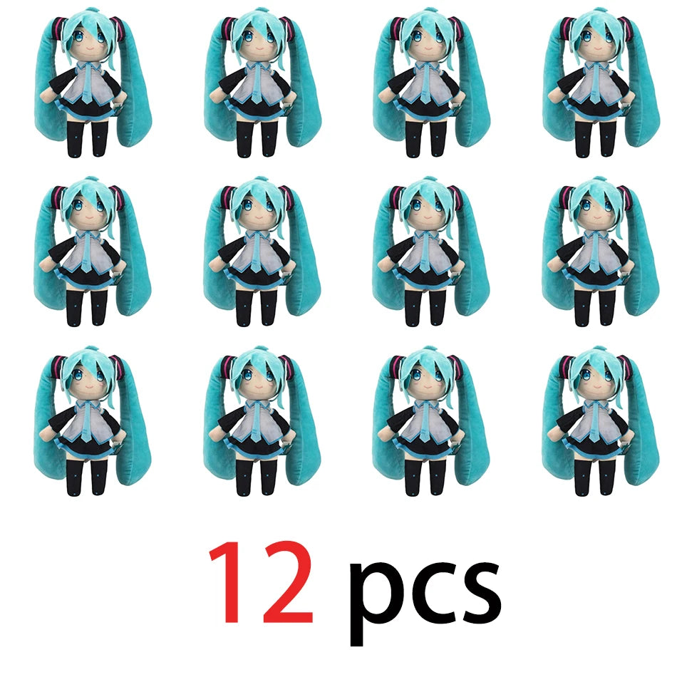 Hatsune Miku Plush Doll – Soft Anime Stuffed Toy