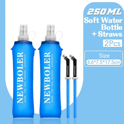 Collapsible Soft Flask Water Bottle for Running – 250ml / 500ml