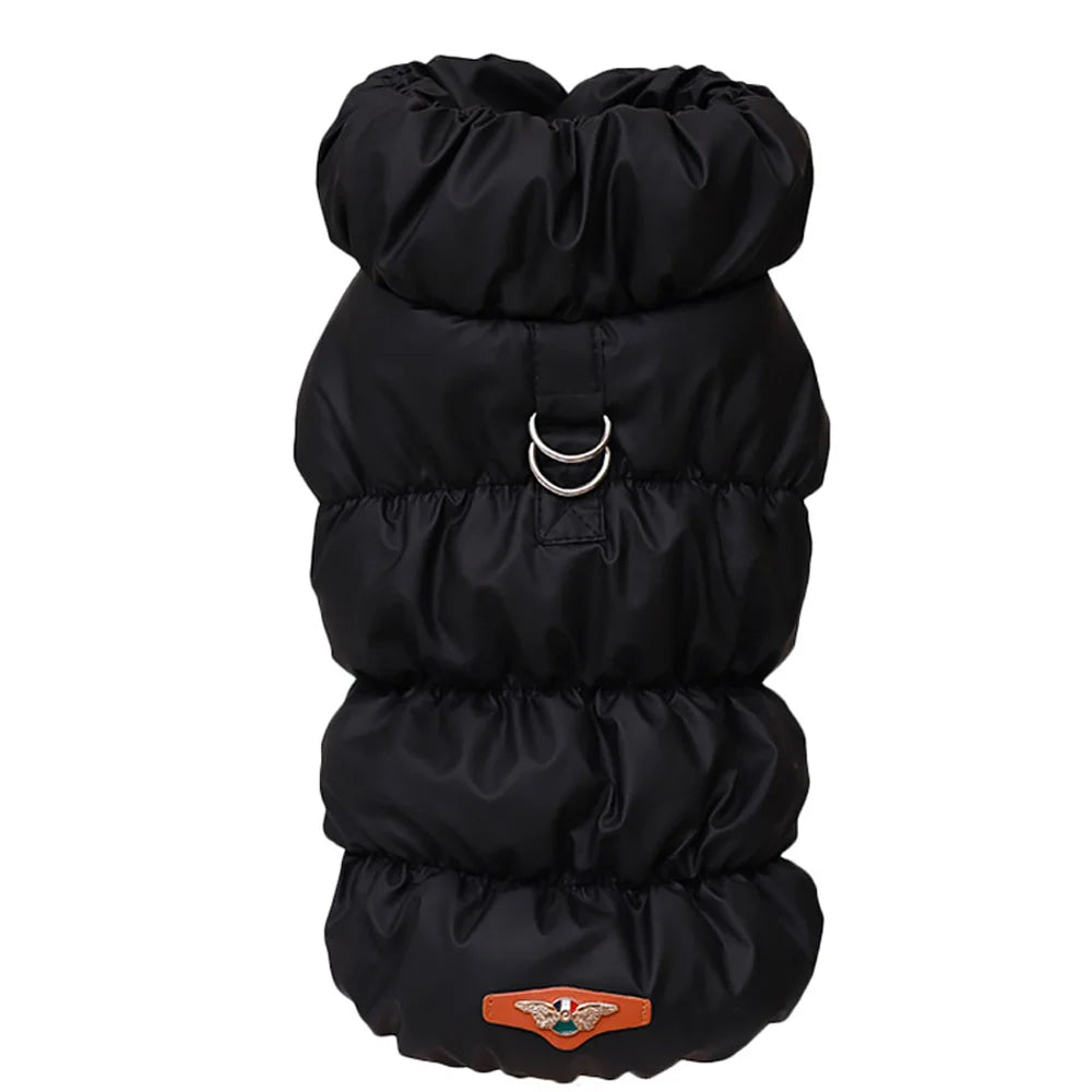 Padded Dog Puffer Coat – Winter Jacket for Small & Medium Dogs