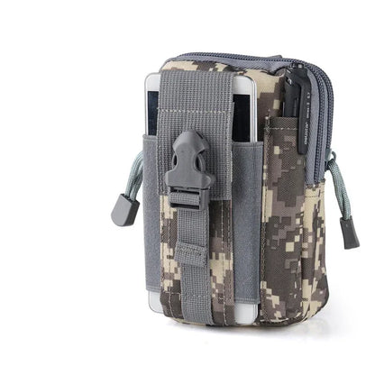 Tactical Molle Waist Bag Phone Pouch Belt Fanny Pack