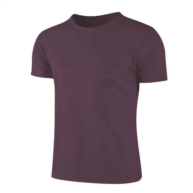 Men's Quick-Dry Sports T-Shirt – Running & Soccer Jersey