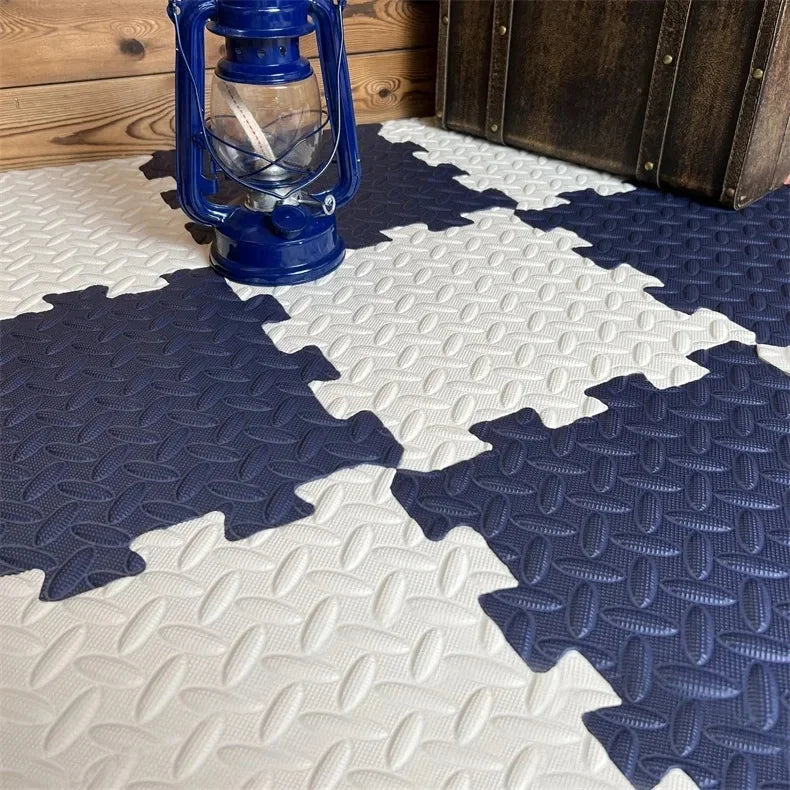 EVA Foam Puzzle Play Mat Tiles 30x30cm – Thick Interlocking Kids Floor Mat