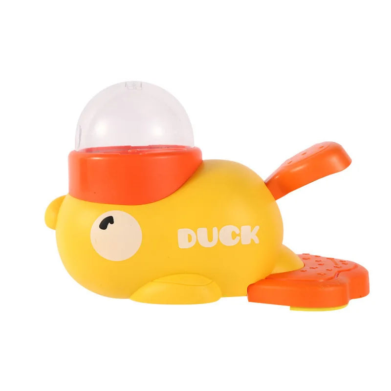 Yellow Duck Slow Feeder Toy for Dogs & Cats