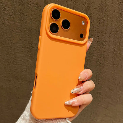 Candy Color Silicone Protective Phone Case Iphone 17 Pro Max Air Shockproof Matte Soft Tpu Bumper